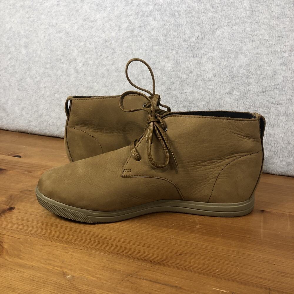 Under Armour Coast Nubuck Leather Upper Brown Mid-Top Chukka Sneaker Boot 7Y - Picture 8 of 10